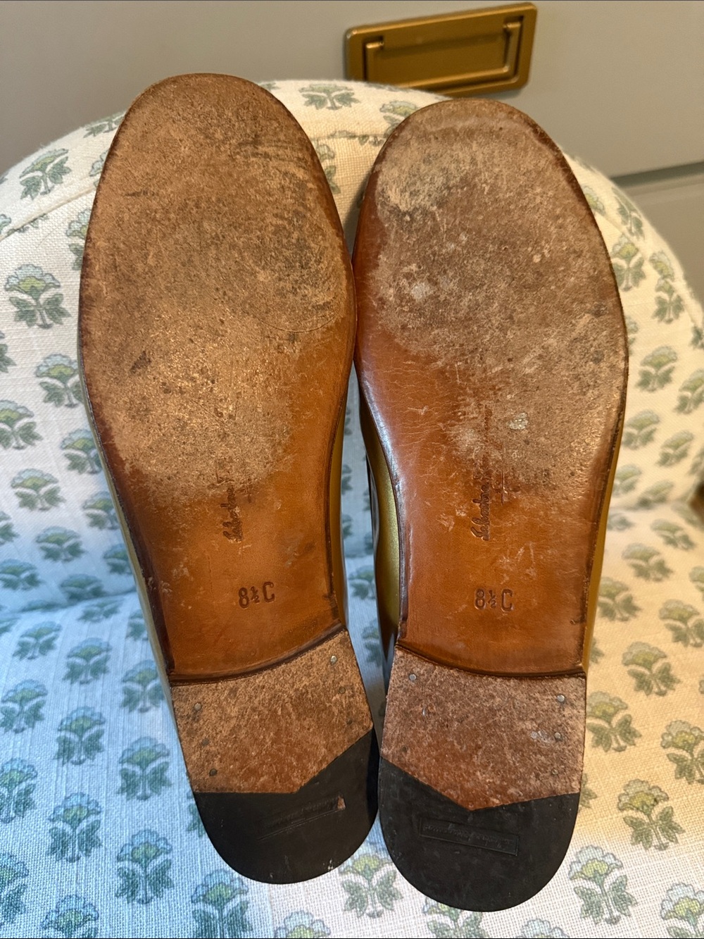 Vintage Salvatore Ferragamo Loafers 8.5 - Picture 5 of 7